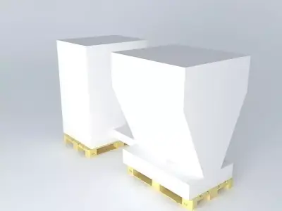 Tarax Chips Duplex wood chips boiler Free 3D model