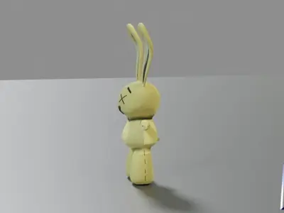 Bunny Toy 3d Model 3D model