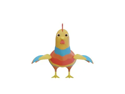Rooster 3D Model 3D model