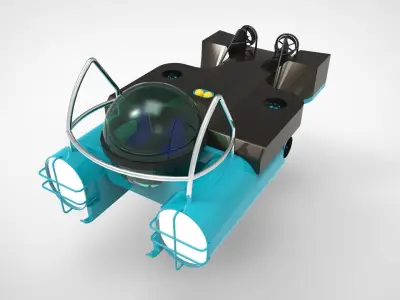 research submersible  3D model