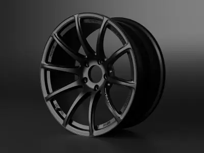 Rays Gram Lights 57Transcend lightweight Low-poly 3D model