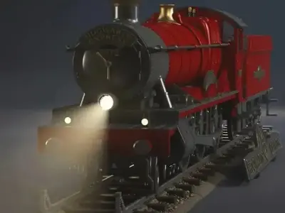 Hogwarts Express Full Kit 3D model