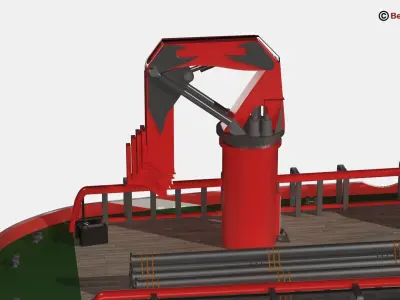 Generic Support Vessel 3D model