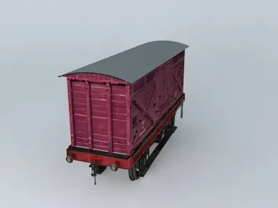 BOX From 2 Free 3D model