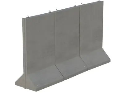 Concrete Wall Panels 3D model
