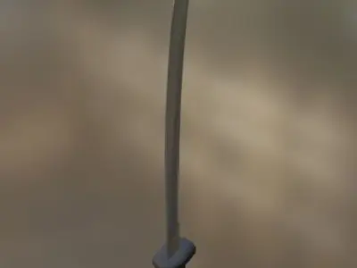 Sword samurai 3D model