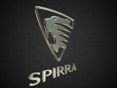spirra logo 3D model