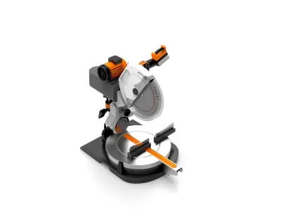 Circular saw 3D model
