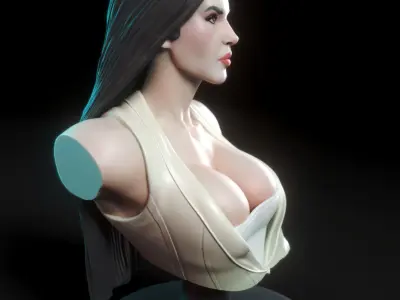 Persephone Bust Free 3D print model