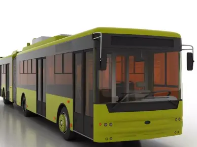Trolleybus Bogdan T90110 3D model