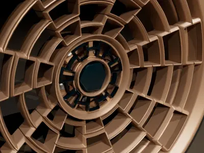 C7SSW wheel 3D model