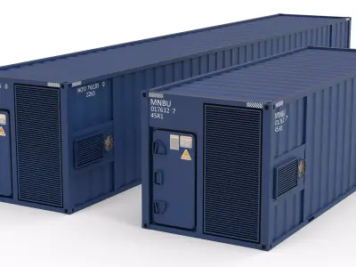 Ventilated Container 3D model