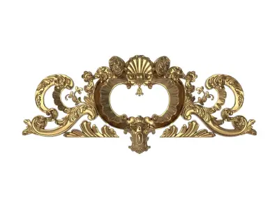 10 decorative pattern set ready for 3D printing 3D Model Pack