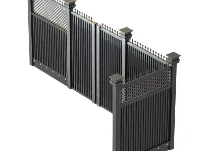 Fence Design 3D model purchase