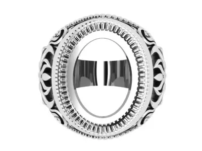 wedding RING 3D print model 72