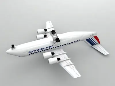Avro RJ-100 - Air France 3D model