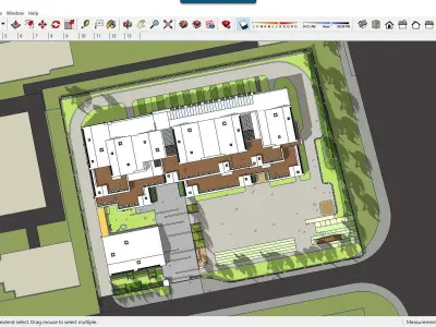 Sketchup Kindergarten A9 3D model