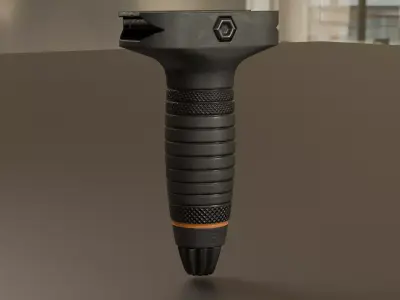 Vertical Grip V1 Low-poly 3D model