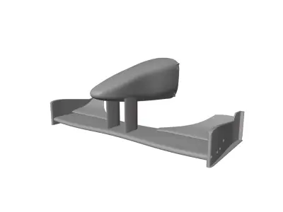 Formula 1 Car Front Wing Williams FW18 3D Print Model 3D print model