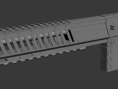 Future Rifle 3D model purchase