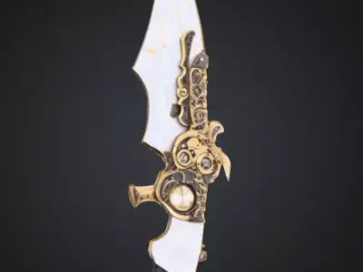 Slice of Truth Low-poly 3D model