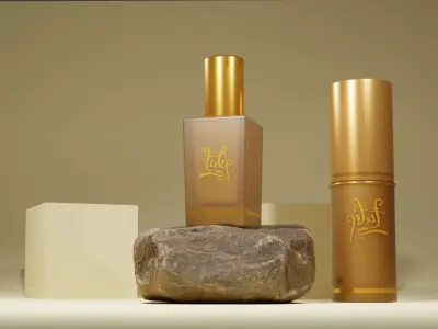 3D cosmetic makeup Foundation  3D model