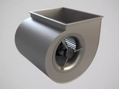 Centrifugal Blower Fan 3D model