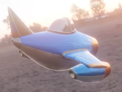 Avion 3D model purchase