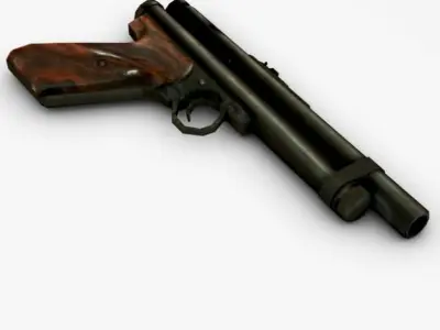 Tranquilizer Gun 3D model