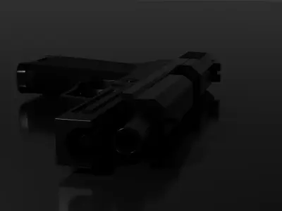 HK USP 45 High Poly 3D model