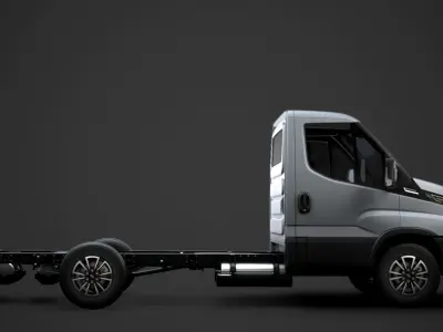 Iveco Daily Single Cab L2 Chassis 2020 3D model