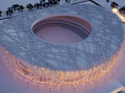 Bird Nest Stadium 3D model