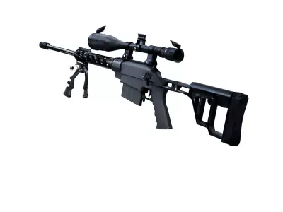 TSVL-8 M1 Stalingrad  rifle  3D model
