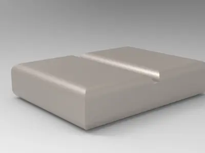 Suit case 3D model