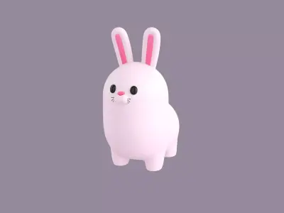 Bunny Character 3D model