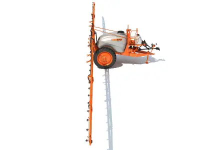 Jacto Trailed Farm Sprayer 3D model