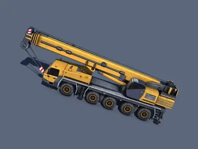 Mobile Crane 3D model purchase