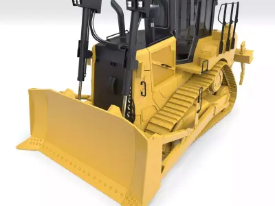 Bulldozer Series 3D Model Pack