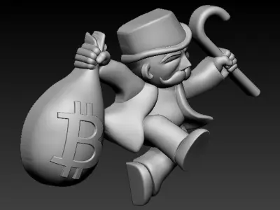 Monopoly Man 3D print model