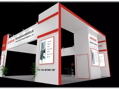 Exhibition - Area - 8X9-3DMAX2009-017 3D model