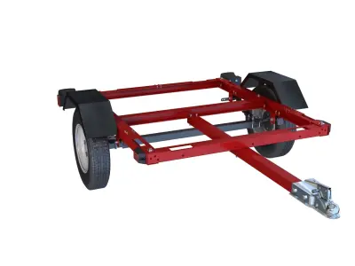 HAUL-MASTER  48 in Utility Trailer 3D model