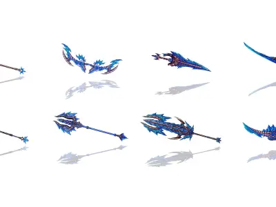 Glorious Weapons 3D Model Pack