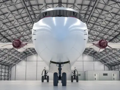  Concept Modern Aircraft Turboprop 