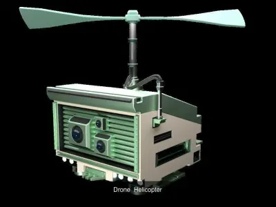 Drone Robots 3D Model Collection