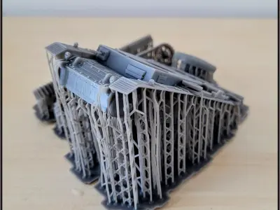 Munitionspanzer III - miniatures tabletop scenery 3D print model