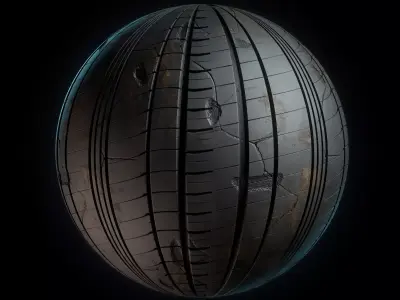 Tire 3 Pattern - Maps - SBsar - VOL 01 Texture