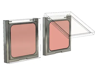 Eye Shadow or Blusher 3D model