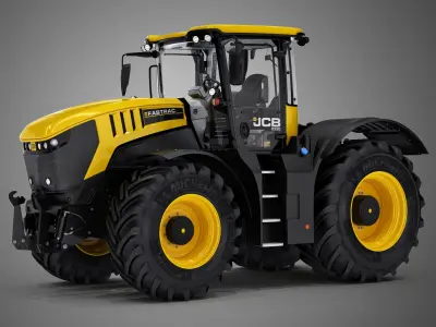  JCB Fastrac 8330 with Joskin Trans-Space 8000 