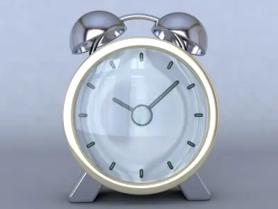 Alarm clock 3D model 7