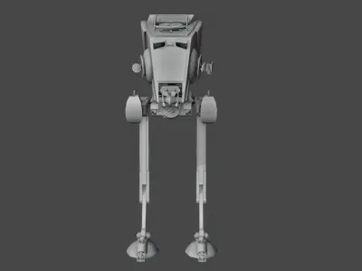 AT-ST Low-poly 3D model purchase